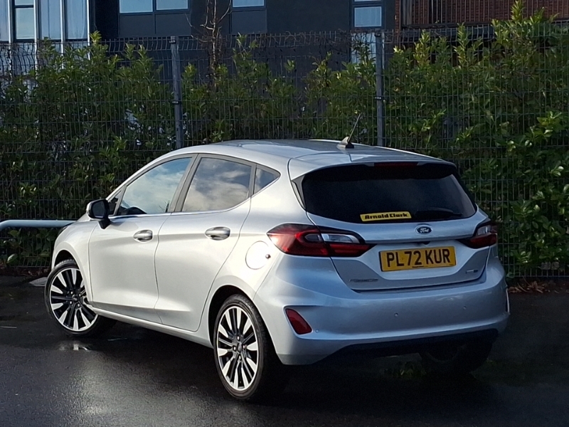 Ford Fiesta 1.0 Ecoboost Hbd Mhev 125 Titanium X PL72KUR Silver #2