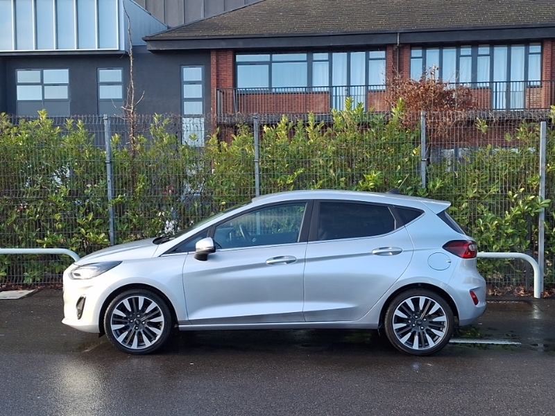 Ford Fiesta 1.0 Ecoboost Hbd Mhev 125 Titanium X PL72KUR Silver #4