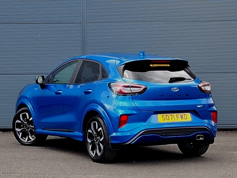 Ford Puma 1.0 Ecoboost Hybrid Mhev St-line X SO71FWD Blue #2