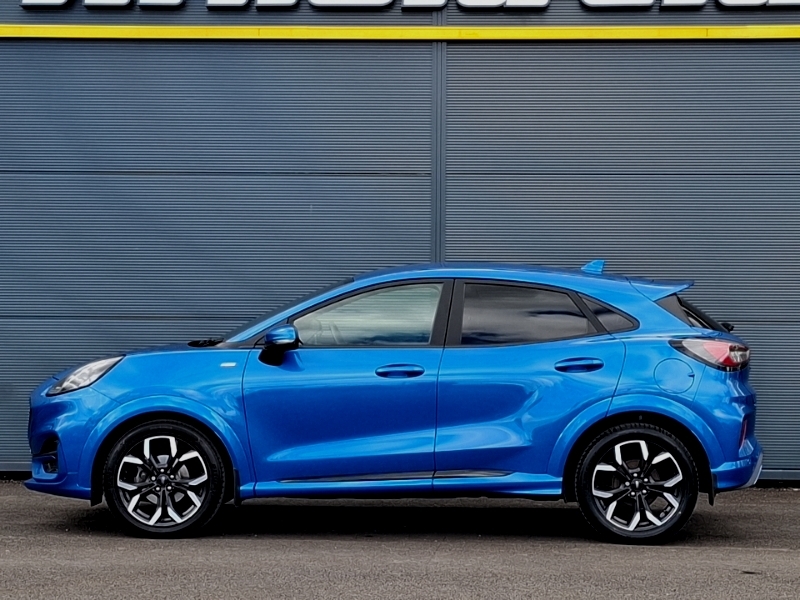 Ford Puma 1.0 Ecoboost Hybrid Mhev St-line X SO71FWD Blue #4