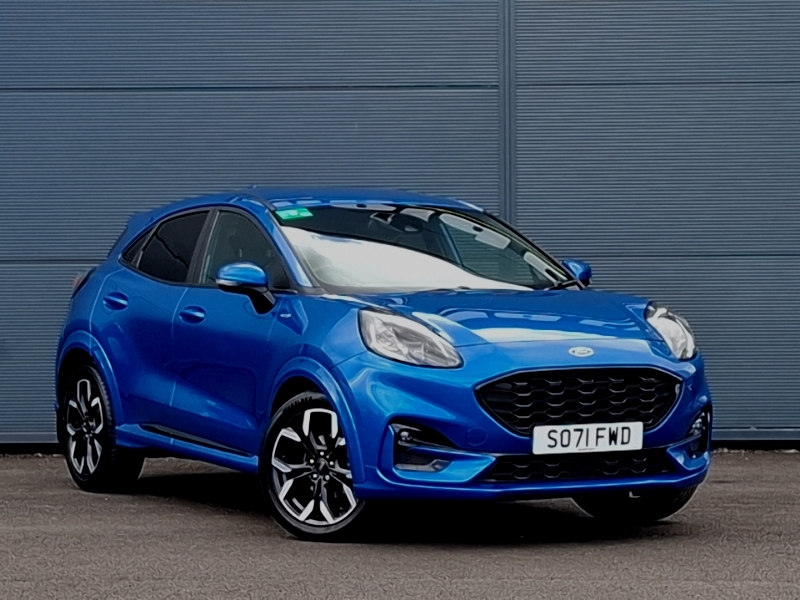 Ford Puma 1.0 Ecoboost Hybrid Mhev St-line X Blue