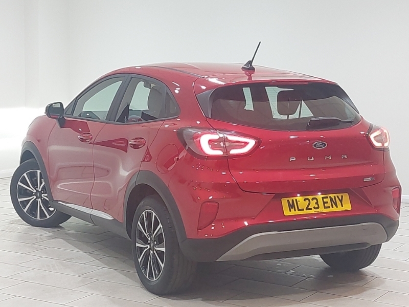 Ford Puma 1.0 Ecoboost Hybrid Mhev Titanium ML23ENY Red #2