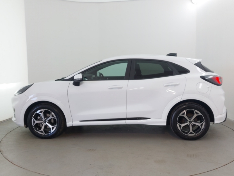 Ford Puma 1.0 Ecoboost Hybrid Mhev St-line Dct SJ24ZEK White #4