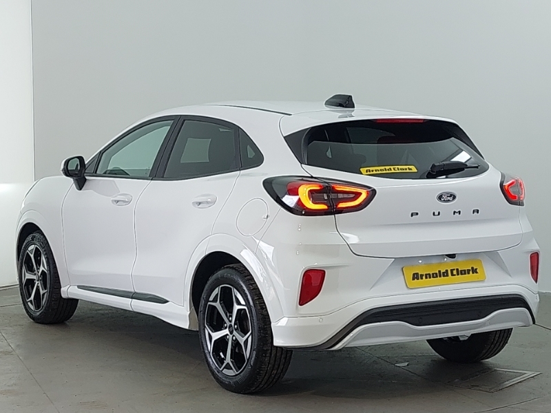 Ford Puma 1.0 Ecoboost Hybrid Mhev St-line Dct SJ24ZEK White #2