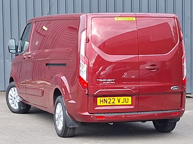 Ford Transit Custom 2.0 Ecoblue 185Ps Low Roof Limited Van HN22VJU Red #2