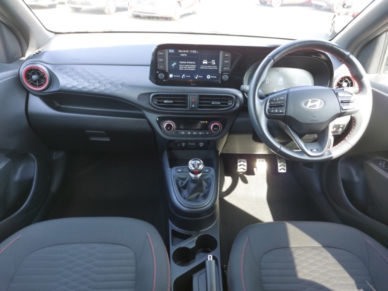 Hyundai I10 1.0 T-gdi N Line SL73GJU Black #3