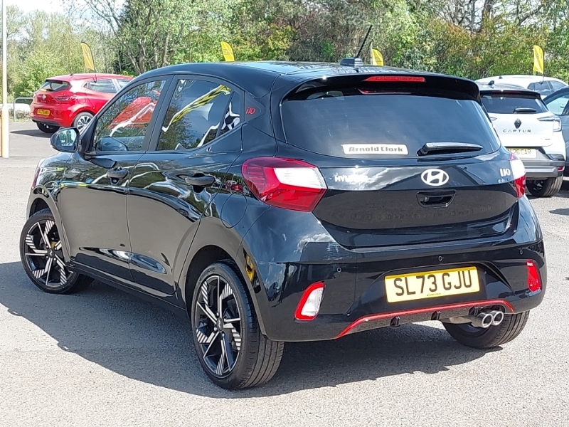 Hyundai I10 1.0 T-gdi N Line SL73GJU Black #2