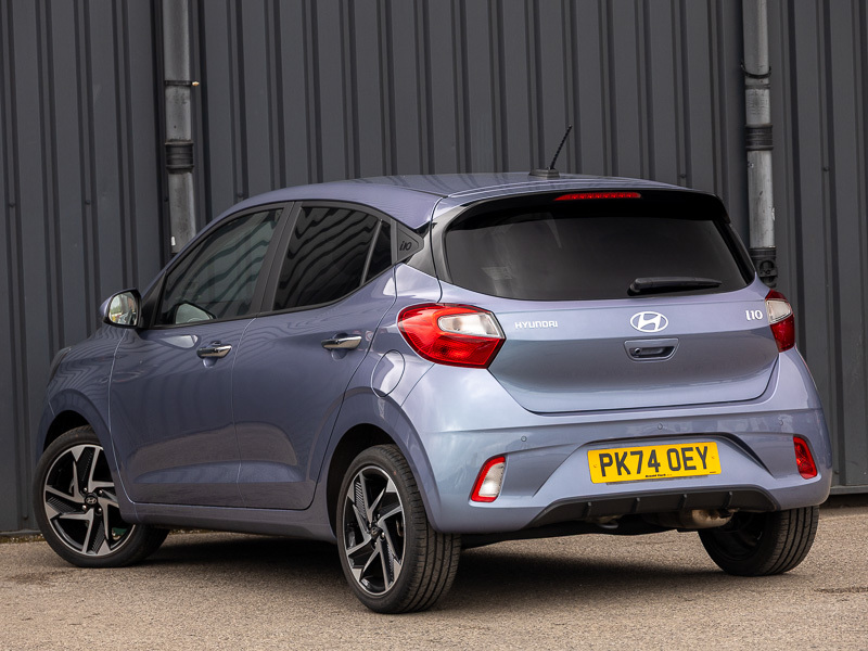 Hyundai I10 1.0 63 Premium Nav PK74OEY Blue #2