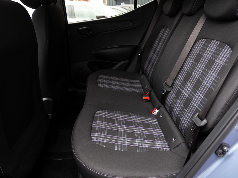 Hyundai I10 1.0 63 Premium Nav PK74OEY Blue #6