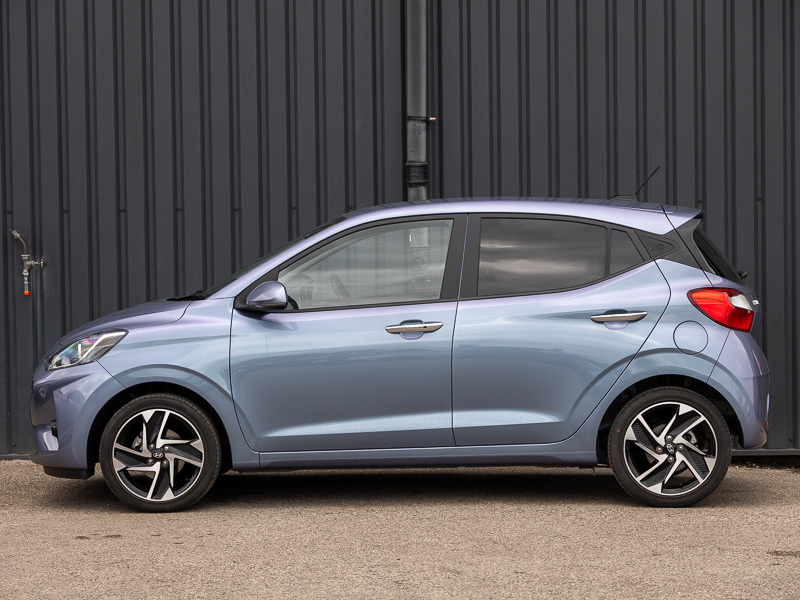 Hyundai I10 1.0 63 Premium Nav PK74OEY Blue #4