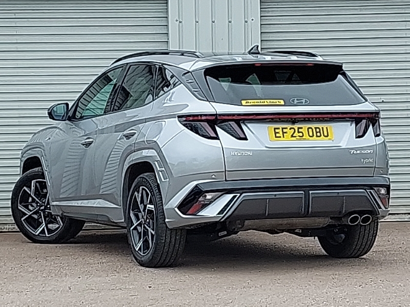 Hyundai Tucson 1.6T Hybrid N Line S EF25OBU Silver #2