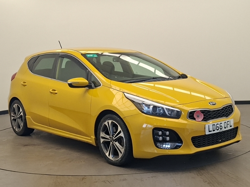 Kia Ceed 1.6 Crdi Isg Gt-line Yellow