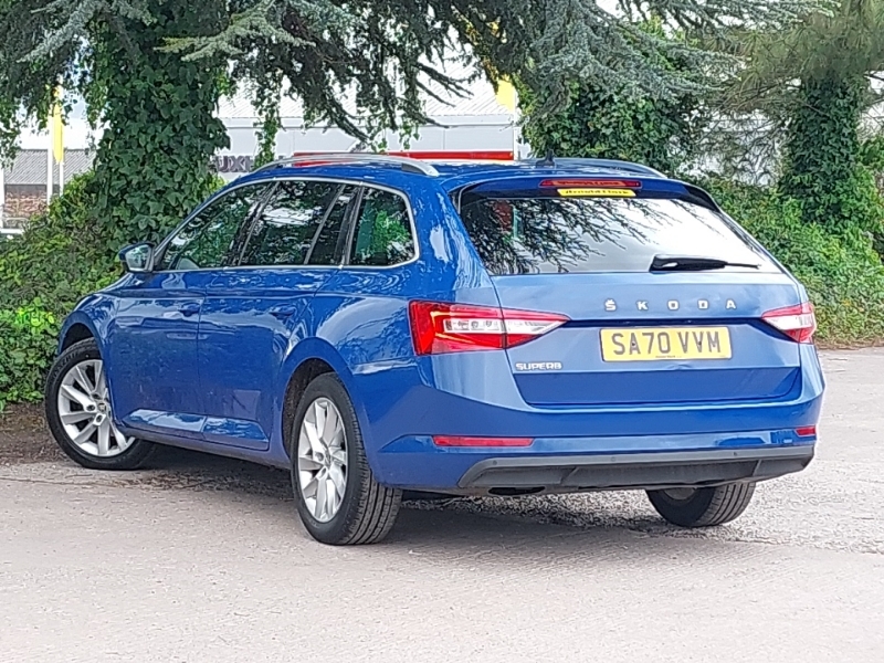 Skoda Superb 1.6 Tdi Cr Se Technology Dsg Blue #2