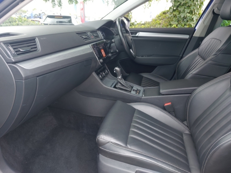 Skoda Superb 1.6 Tdi Cr Se Technology Dsg Blue #5