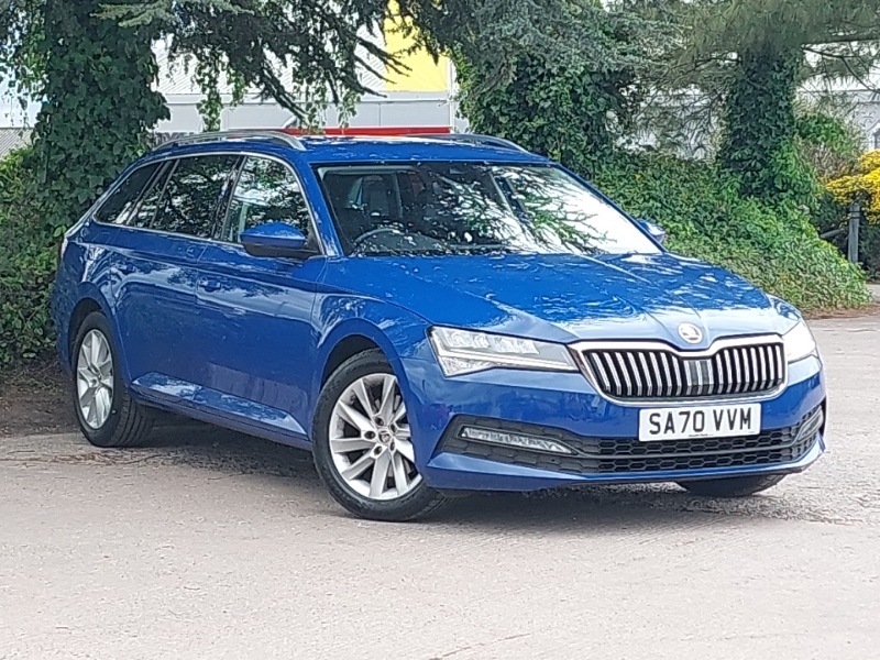 Skoda Superb 1.6 Tdi Cr Se Technology Dsg Blue