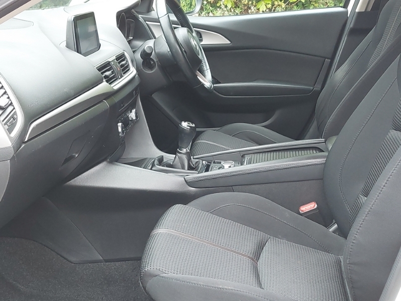 Mazda 3 2.0 Se-l Nav SM67AFK White #5