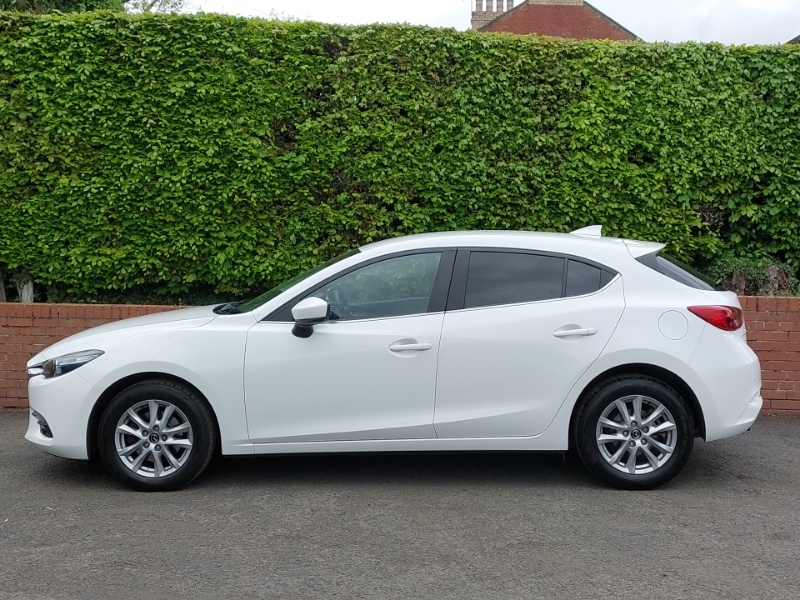 Mazda 3 2.0 Se-l Nav SM67AFK White #4