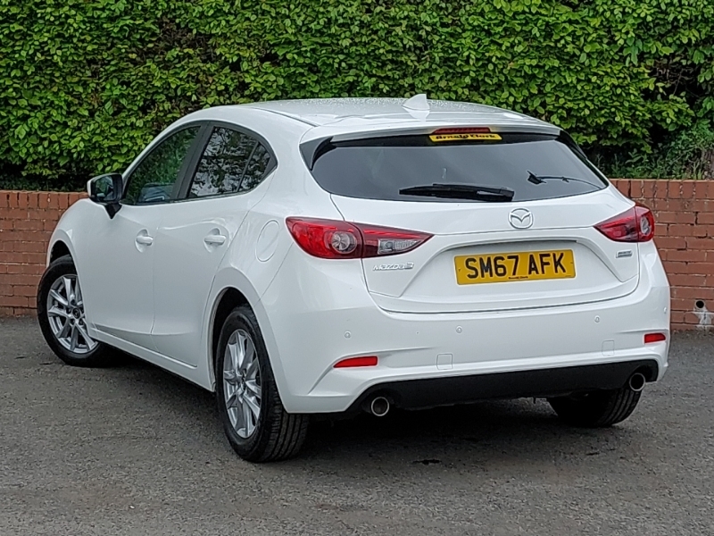 Mazda 3 2.0 Se-l Nav SM67AFK White #2