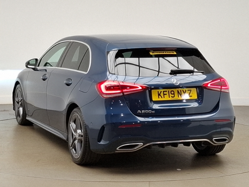 Mercedes-Benz A Class A200d Amg Line Executive KF19NYZ Blue #2