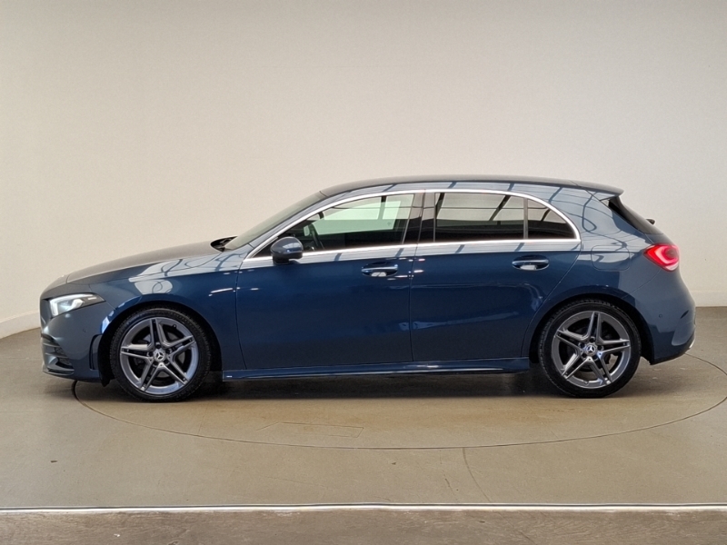 Mercedes-Benz A Class A200d Amg Line Executive KF19NYZ Blue #4