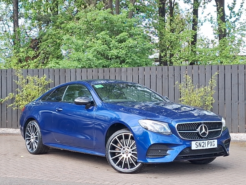 Mercedes-Benz E Class E400d 4Matic Amg Line Night Ed Pre 9G-tronic Blue