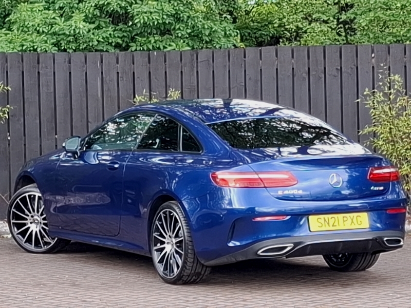 Mercedes-Benz E Class E400d 4Matic Amg Line Night Ed Pre 9G-tronic SN21PXG Blue #2
