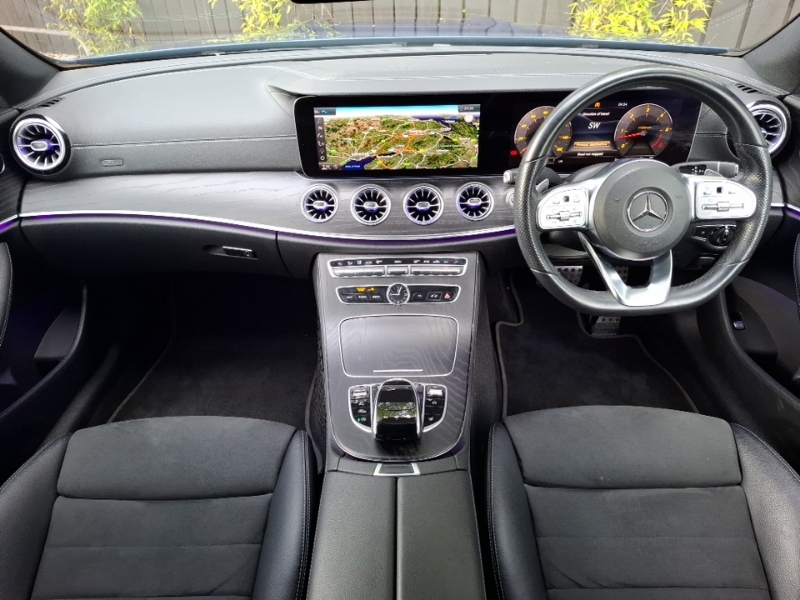 Mercedes-Benz E Class E400d 4Matic Amg Line Night Ed Pre 9G-tronic SN21PXG Blue #3