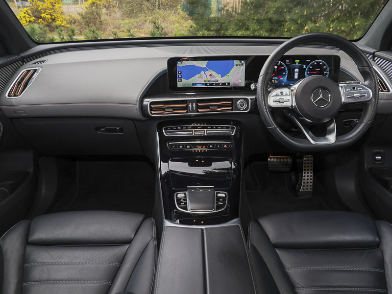 Mercedes-Benz EQC Eqc 400 300Kw Amg Line Premium 80Kwh Black #3