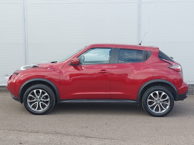 Nissan Juke 1.6 Tekna Xtronic SL67VHX Red #4