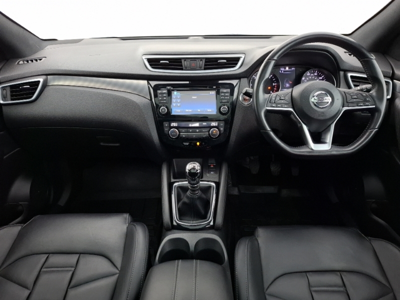 Nissan Qashqai 1.5 Dci Tekna WR18OGH Black #3