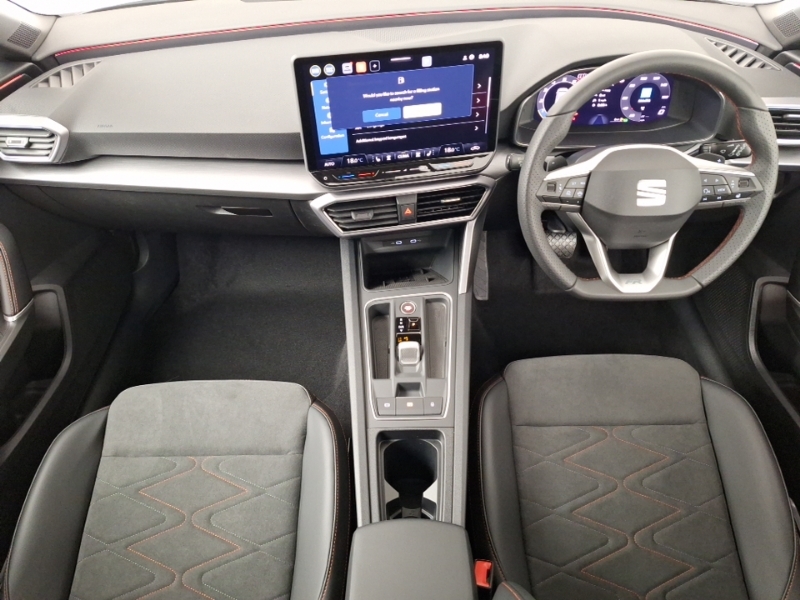 Seat Leon 1.5 Etsi 150 Fr Black Edition Dsg Dap White #3