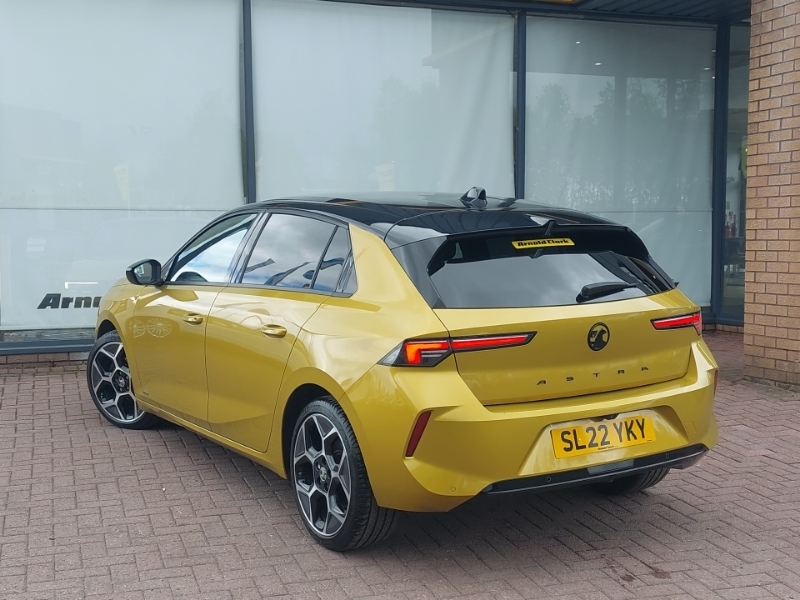 Vauxhall Astra 1.2 Turbo 130 Ultimate SL22YKY Yellow #2