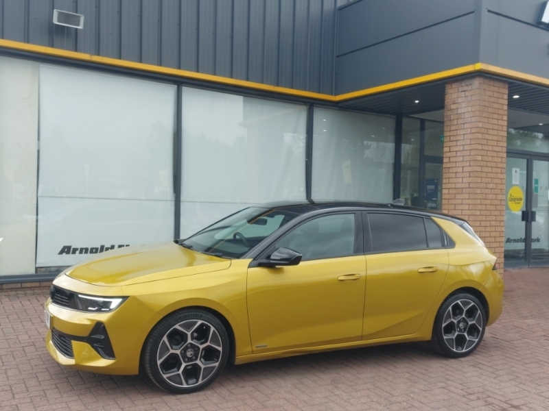 Vauxhall Astra 1.2 Turbo 130 Ultimate SL22YKY Yellow #4