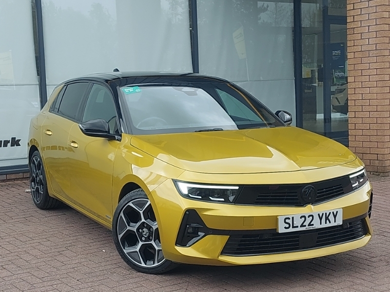 Vauxhall Astra 1.2 Turbo 130 Ultimate Yellow