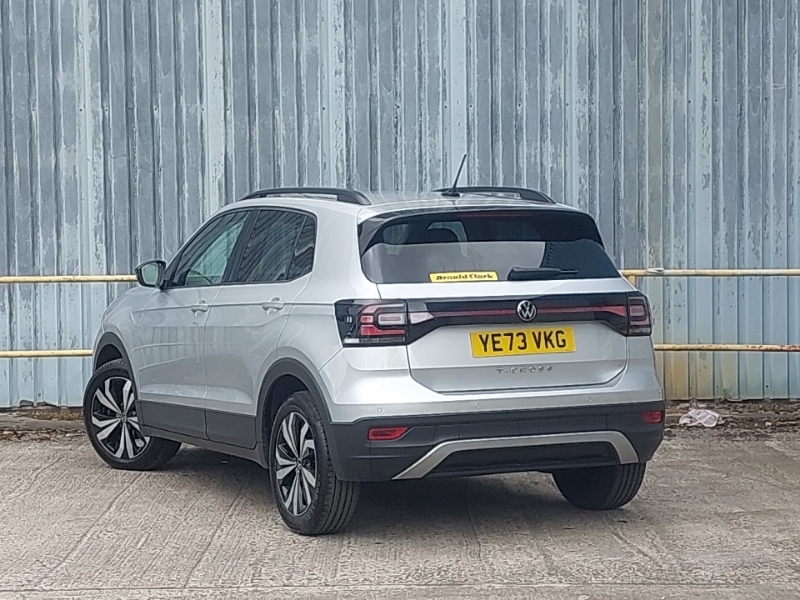 Volkswagen T-Cross 1.0 Tsi 110 Black Edition Dsg YE73VKG Silver #2