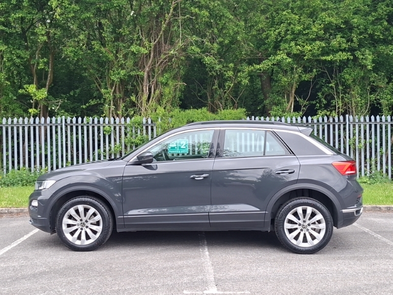 Volkswagen T-Roc 1.0 Tsi 110 Se VK21FWV Grey #4