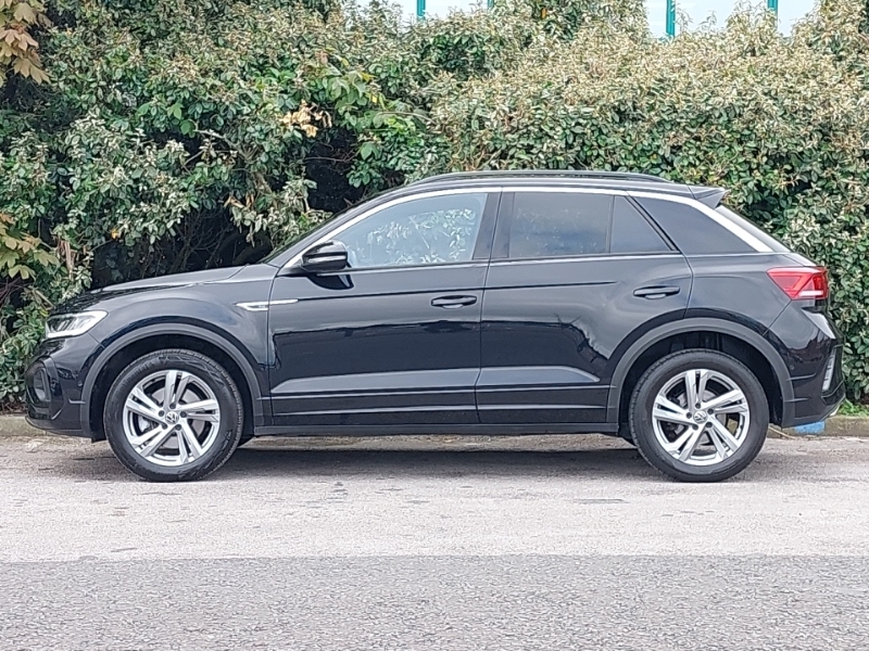 Volkswagen T-Roc 2.0 Tsi 4Motion R-line Dsg MP23JLX Black #4