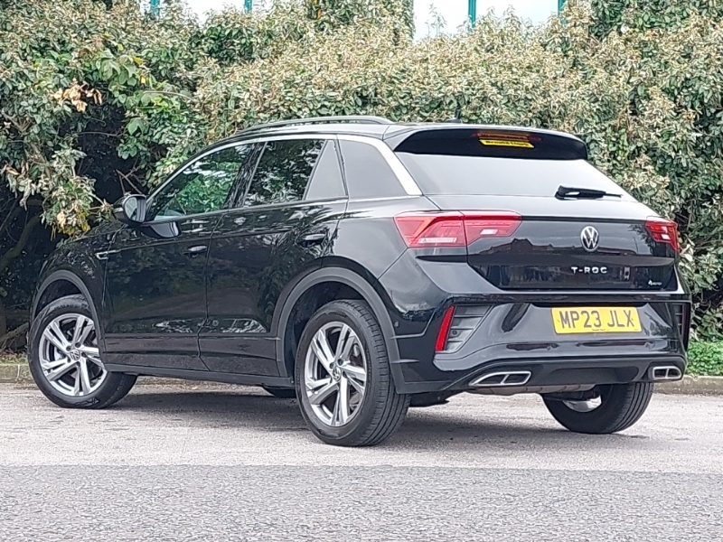 Volkswagen T-Roc 2.0 Tsi 4Motion R-line Dsg MP23JLX Black #2