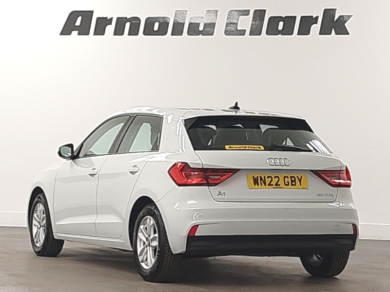 Audi A1 25 Tfsi Technik WN22GBY White #2