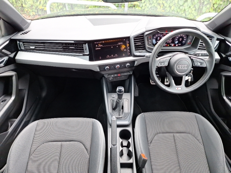 Audi A1 25 Tfsi S Line S Tronic WD74MXC Black #3