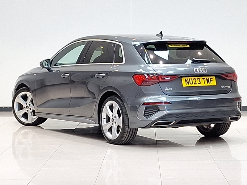 Audi A3 30 Tfsi S Line S Tronic NU23TWF Grey #2