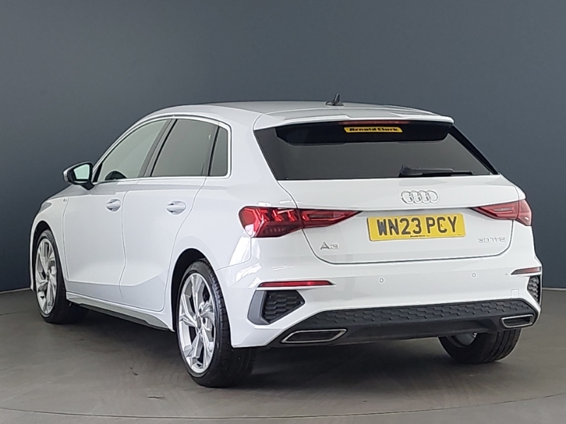Audi A3 30 Tfsi S Line S Tronic WN23PCY White #2