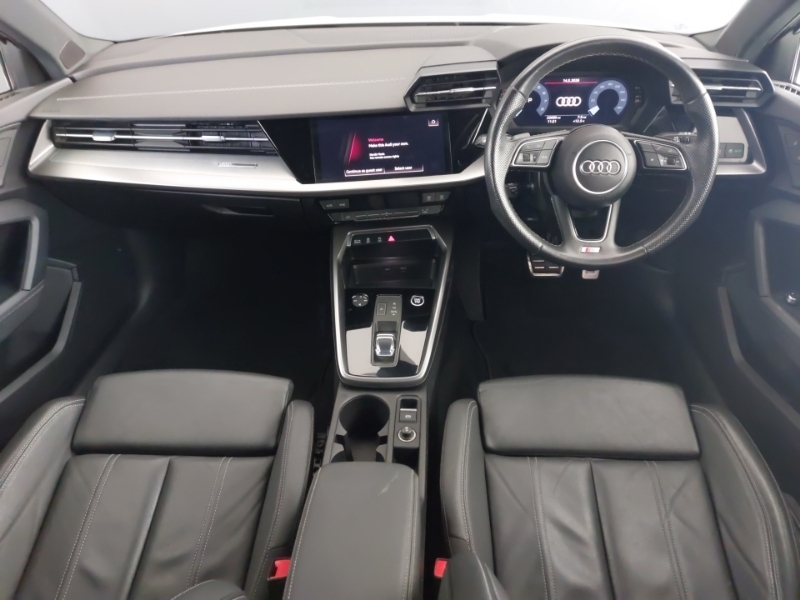 Audi A3 30 Tfsi S Line S Tronic WN23PCY White #3
