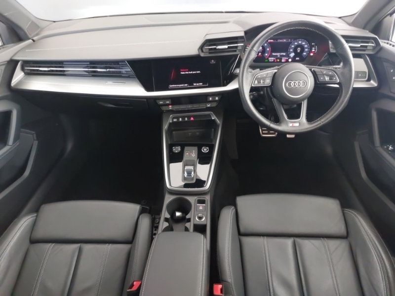 Audi A3 35 Tdi S Line S Tronic WU24NFG White #3