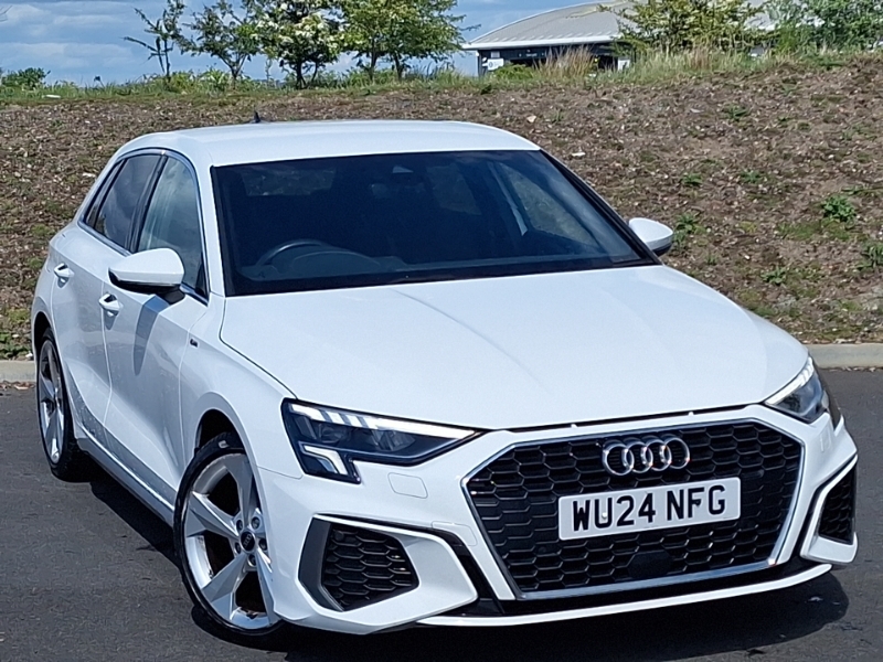 Audi A3 35 Tdi S Line S Tronic White