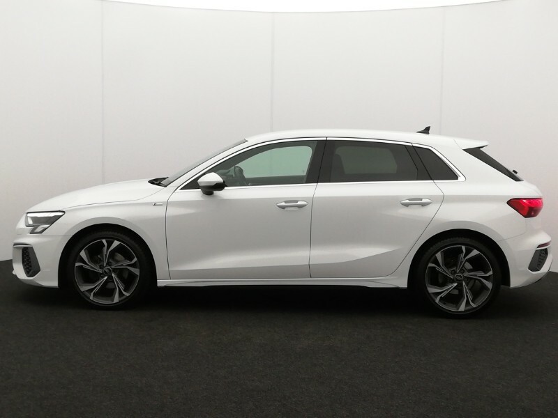 Audi A3 30 Tfsi S Line S Tronic VU24DYT White #4