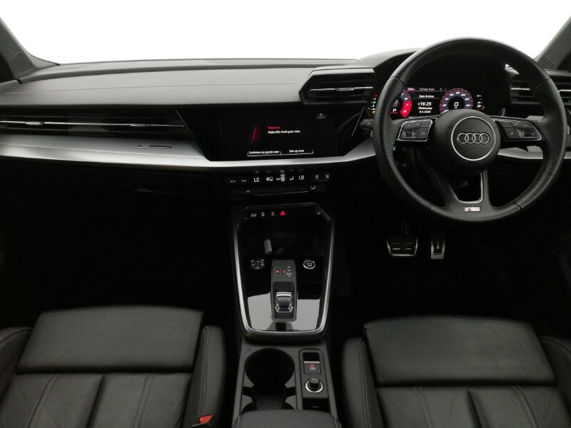 Audi A3 30 Tfsi S Line S Tronic VU24DYT White #3