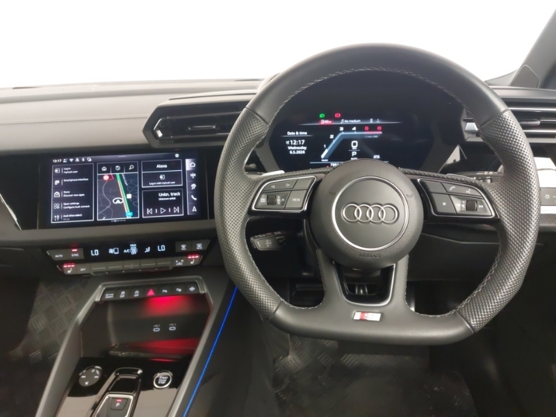 Audi A3 35 Tdi Black Edition S Tronic SN25ZRE White #5