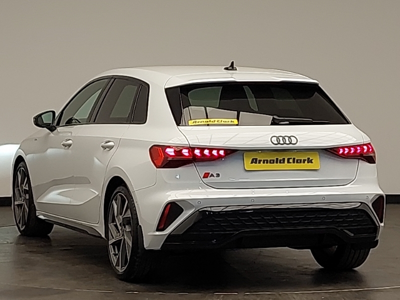 Audi A3 35 Tdi Black Edition S Tronic SN25ZRE White #2
