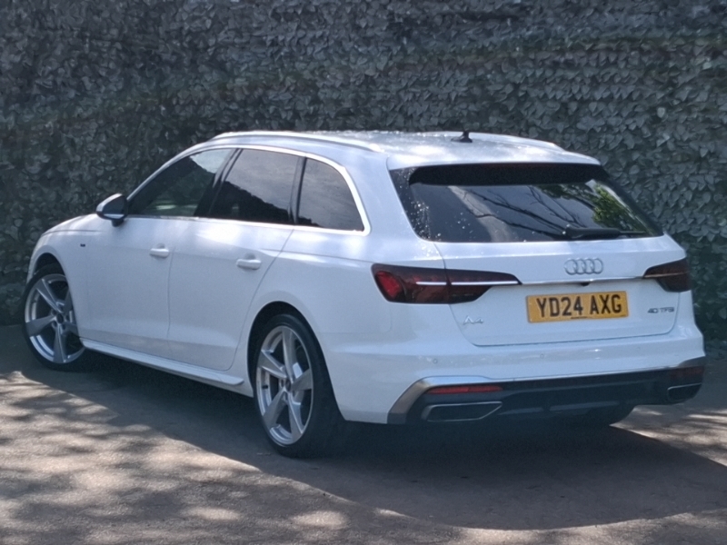 Audi A4 40 Tfsi 204 S Line S Tronic YD24AXG White #2
